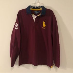 Classic Men’s Long Sleeve Polo Shirt